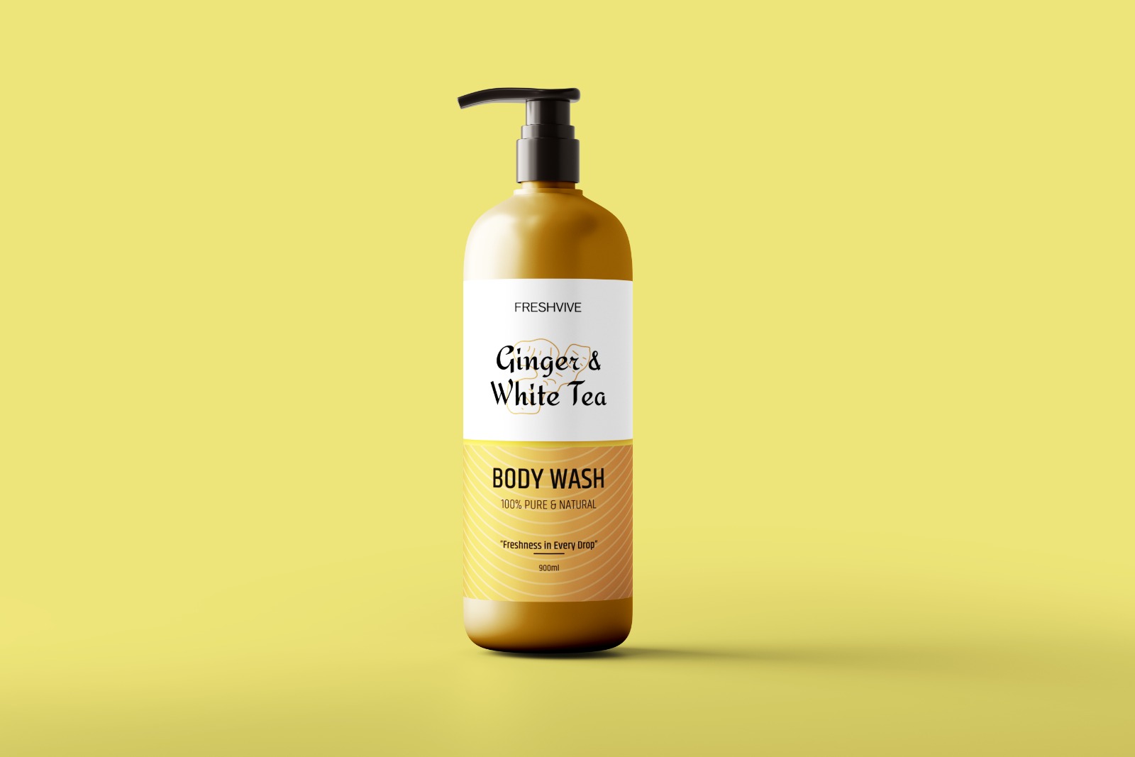 Ginger & White Tea Body Wash